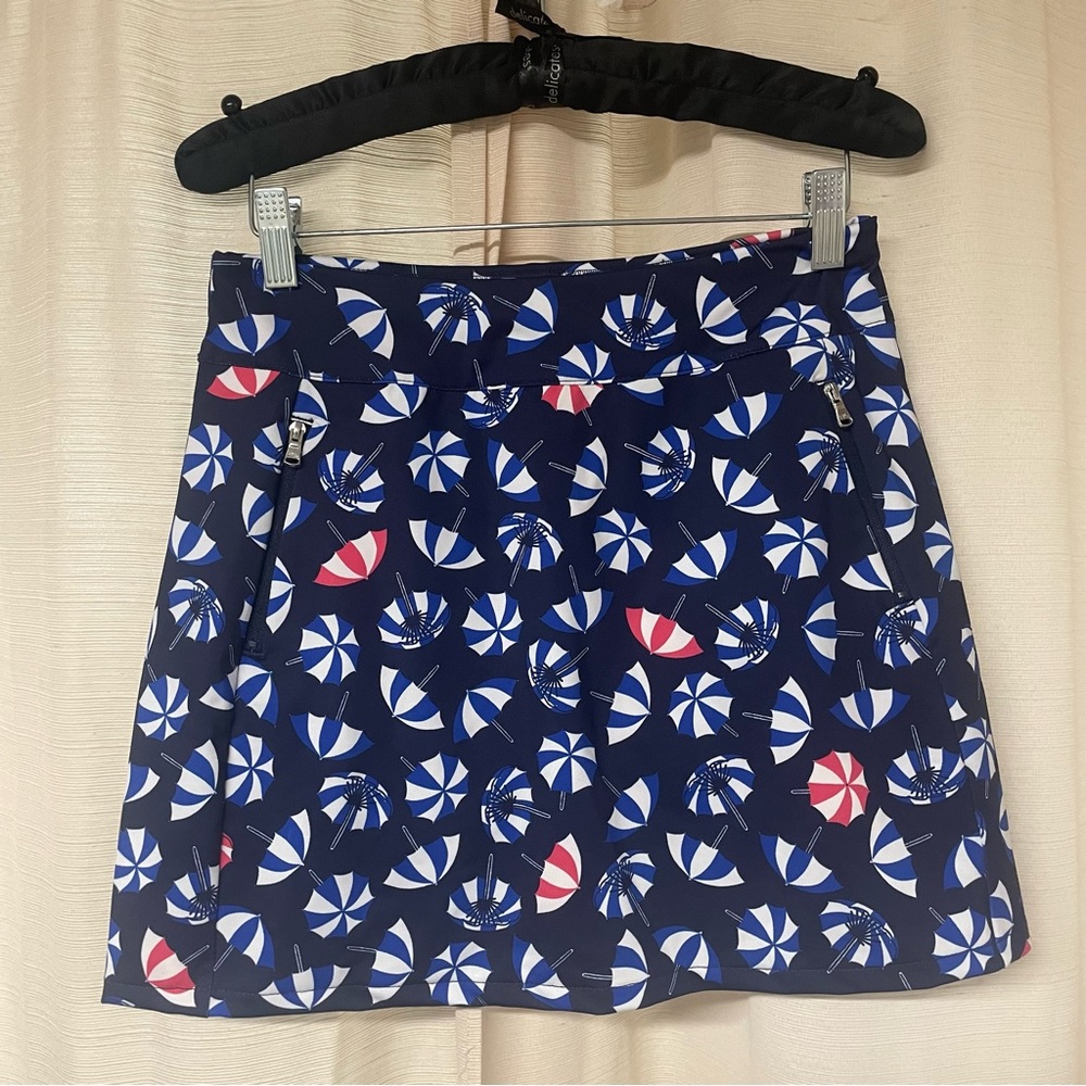 NWOT POLO RALPH LAUREN GOLF GIRL’S PRINTED UMBRELLA SKORT SKIRT Sz L/(12-14)